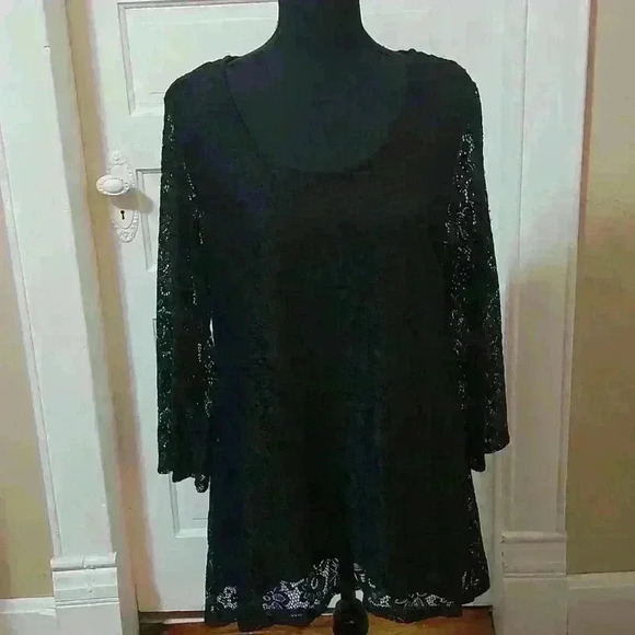 Katie's Kloset Lace Blouse #0089E - Picture 1 of 6